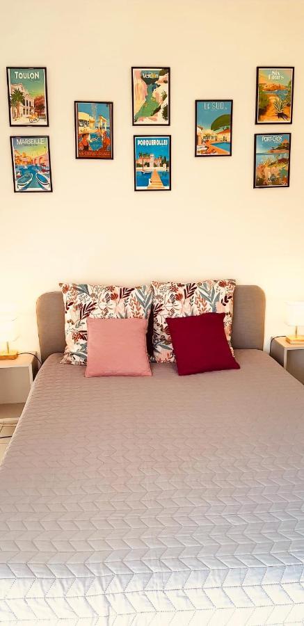 Appartement Vue Mer Avec Parking Ferme La Ciotat Exterior foto