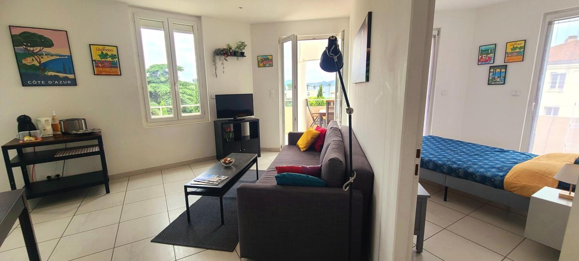 Appartement Vue Mer Avec Parking Ferme La Ciotat Exterior foto